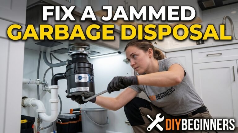 How to Fix a Stuck or Jammed Garbage Disposal